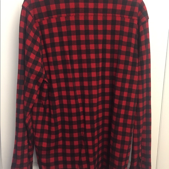 Polo Ralph Lauren Red and Black Flannel Shirt - Picture 4 of 4